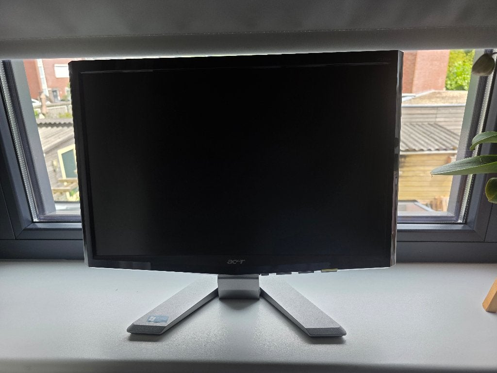 Lcd scherm, Computers en Software, Monitoren, Ophalen, Overige typen, Onbekend, Gebruikt