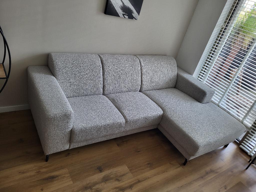 Bank, Huis en Inrichting, Ophalen, Hoekbank, Zo goed als nieuw, 150 cm of meer