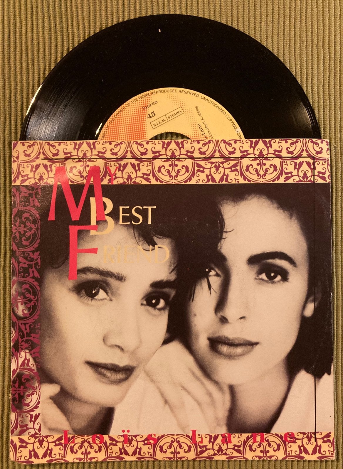 Vinyl single Loïs Lane - Best Friend, Gebruikt, 7 inch, Ophalen of Verzenden, Pop