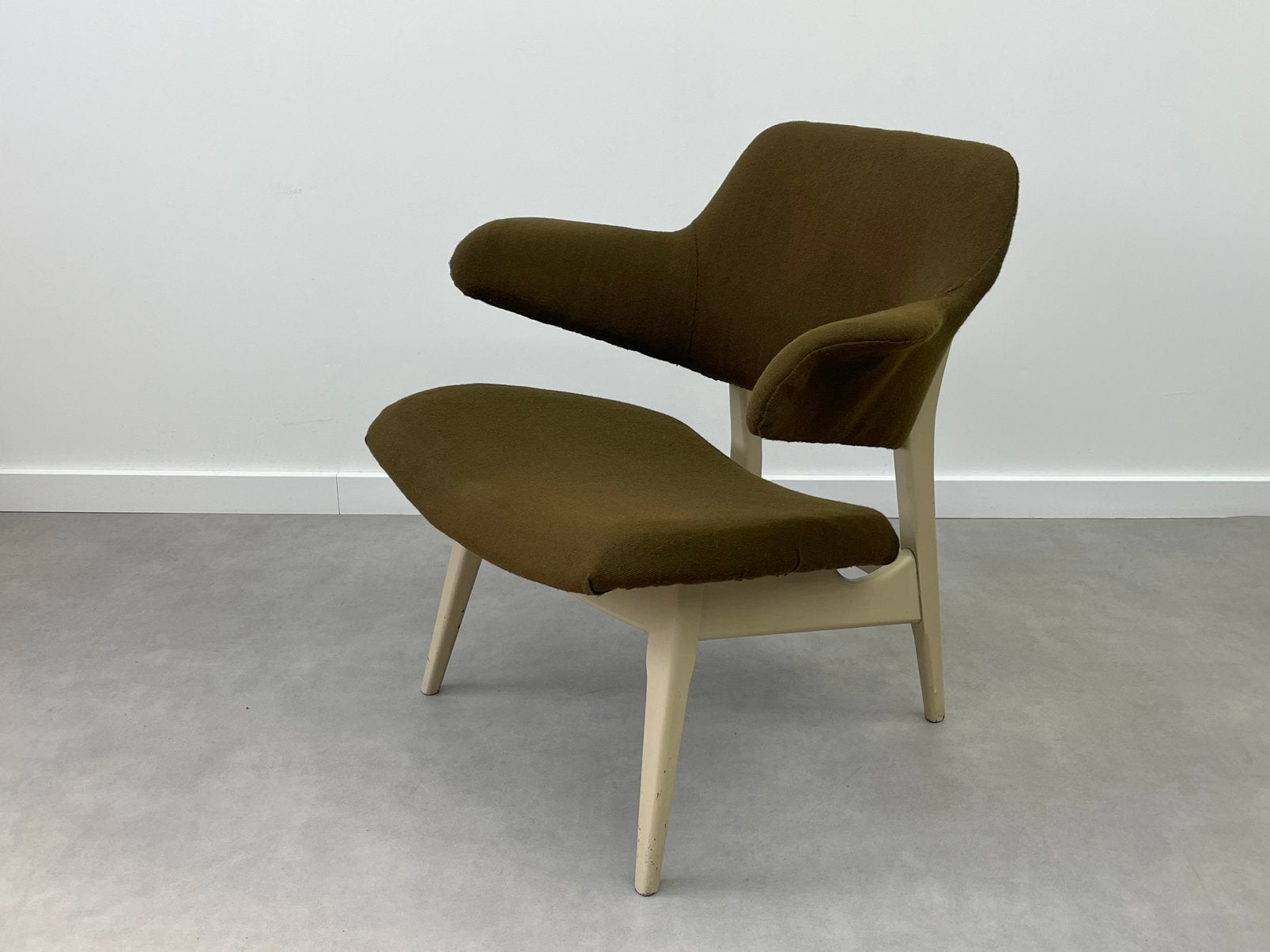Louis van Teeffelen voor Wébé pinguin fauteuil, Huis en Inrichting, Stoelen, Ophalen, Zo goed als nieuw, Eén