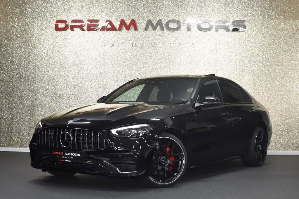 Mercedes-Benz C-klasse 300 AMG 258pk | C63 AMG | PANODAK | 3, Auto's, Automaat, Gebruikt, Zwart, 4 cilinders