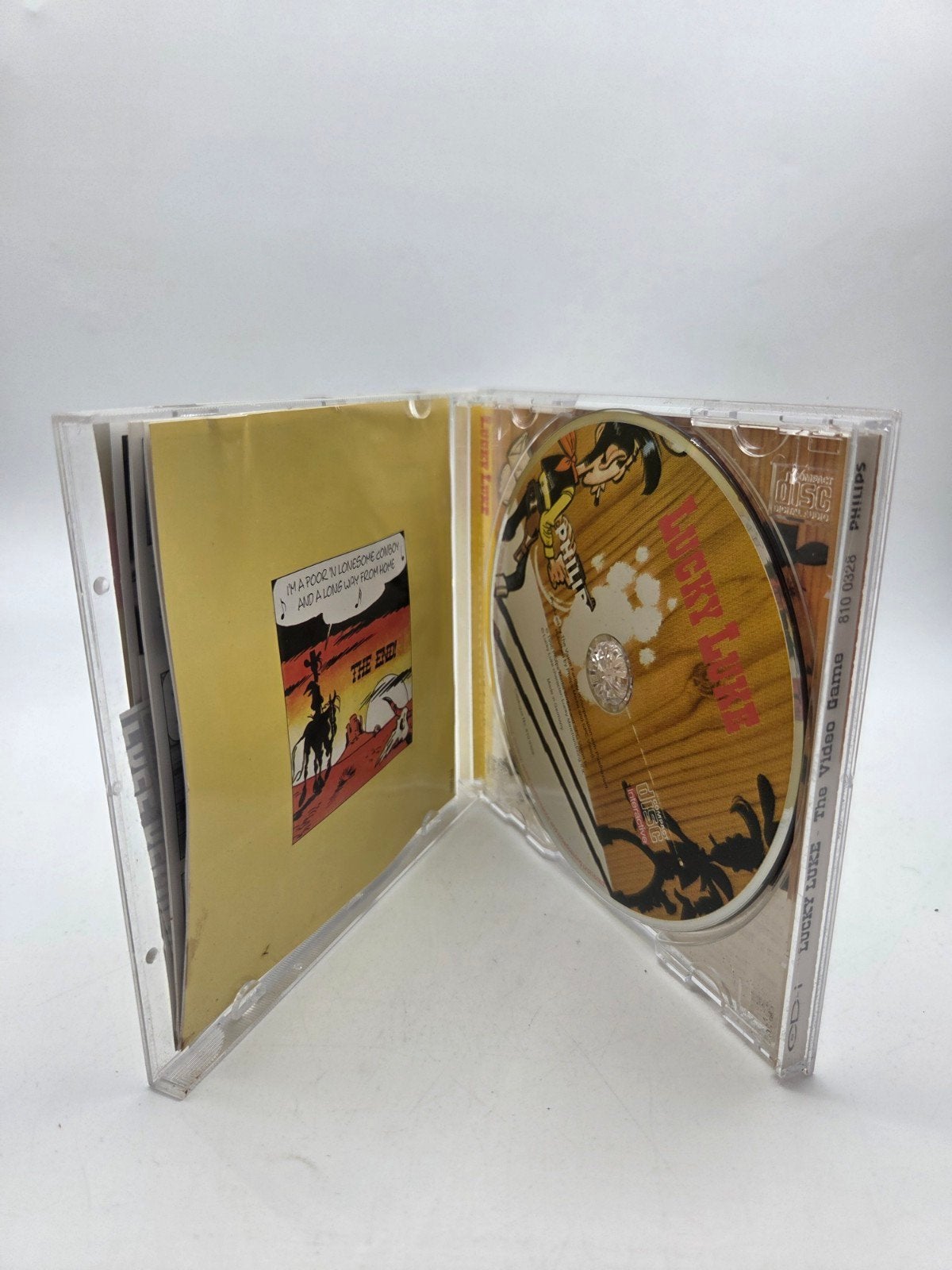 Lucky Luke: The Video Game (CD-i), Spelcomputers en Games, Avontuur en Actie, Philips Media, Eindhoven, Nederland, Info@philipsmedia.com
