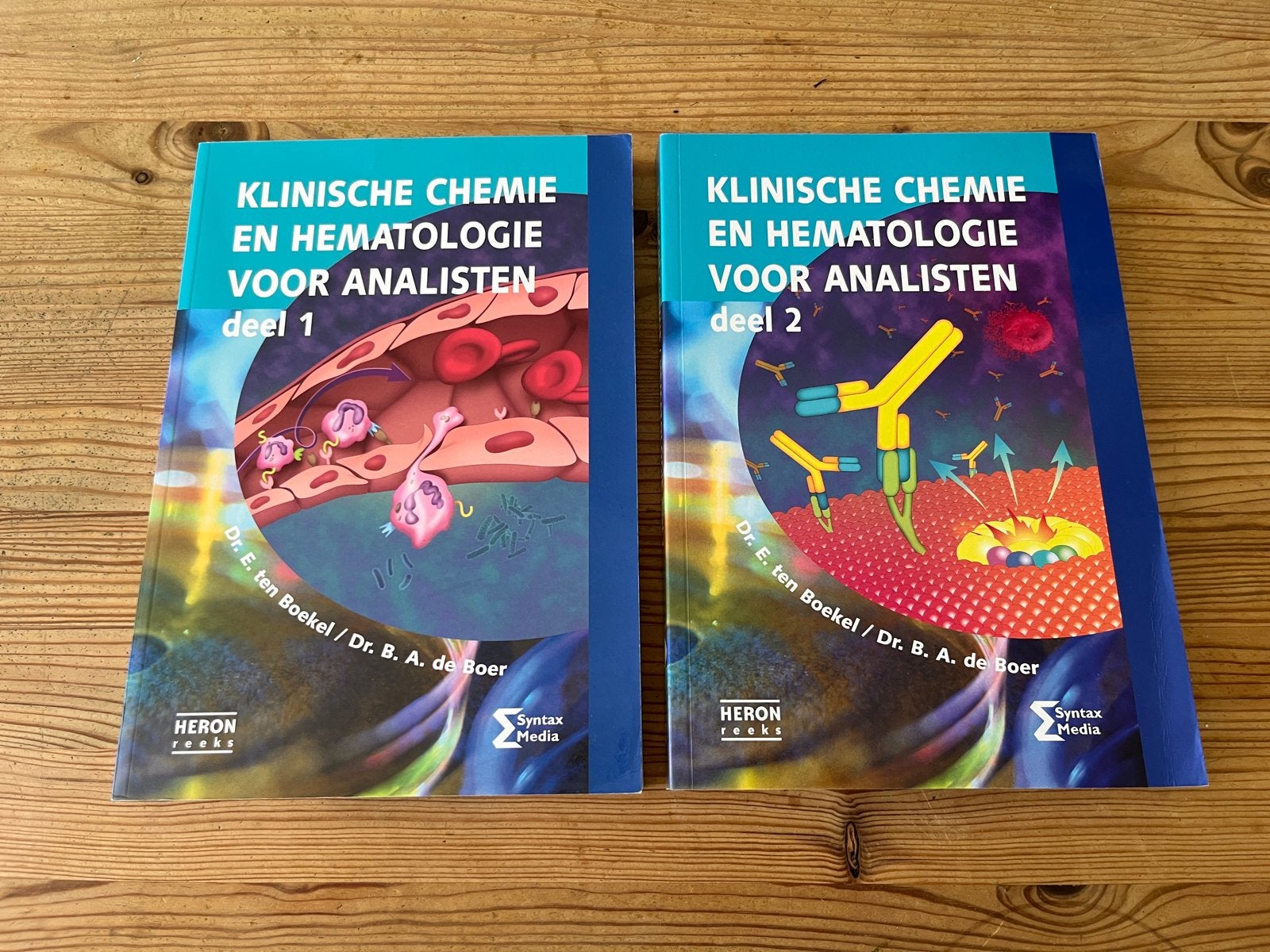 Klinische Chemie en Hematologie voor Analisten (deel 1 & 2), Boeken, Verzenden, Beta, Zo goed als nieuw, HBO