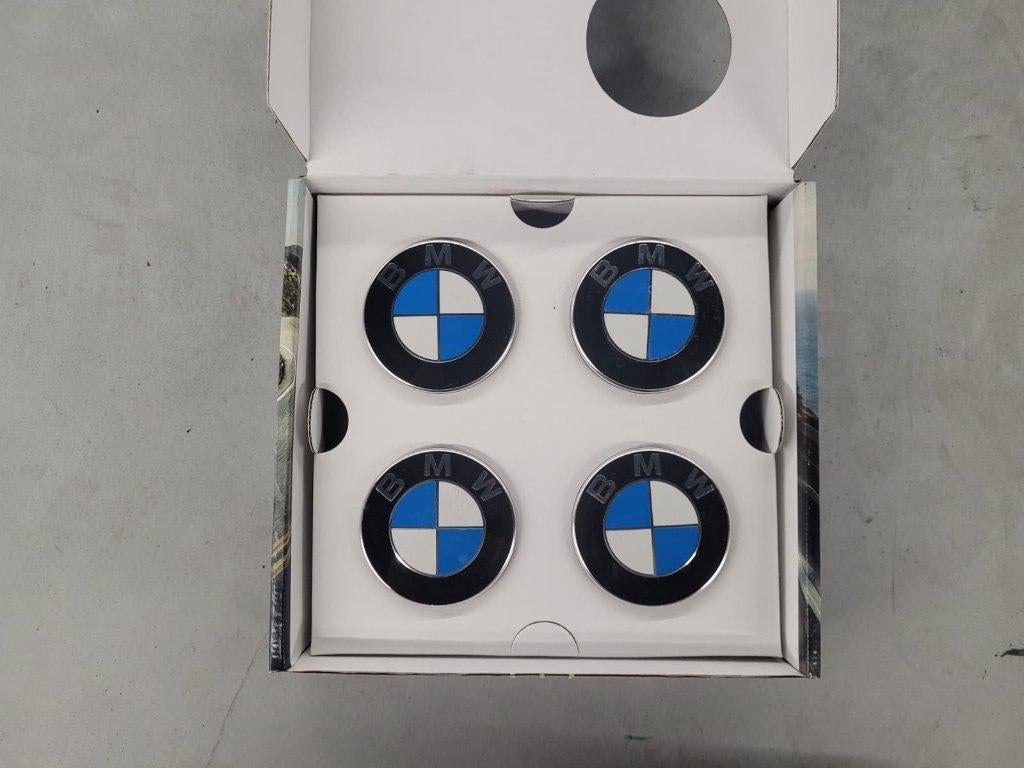 Originele 56mm BMW-naafdoppen, Ophalen, Gebruikt, BMW