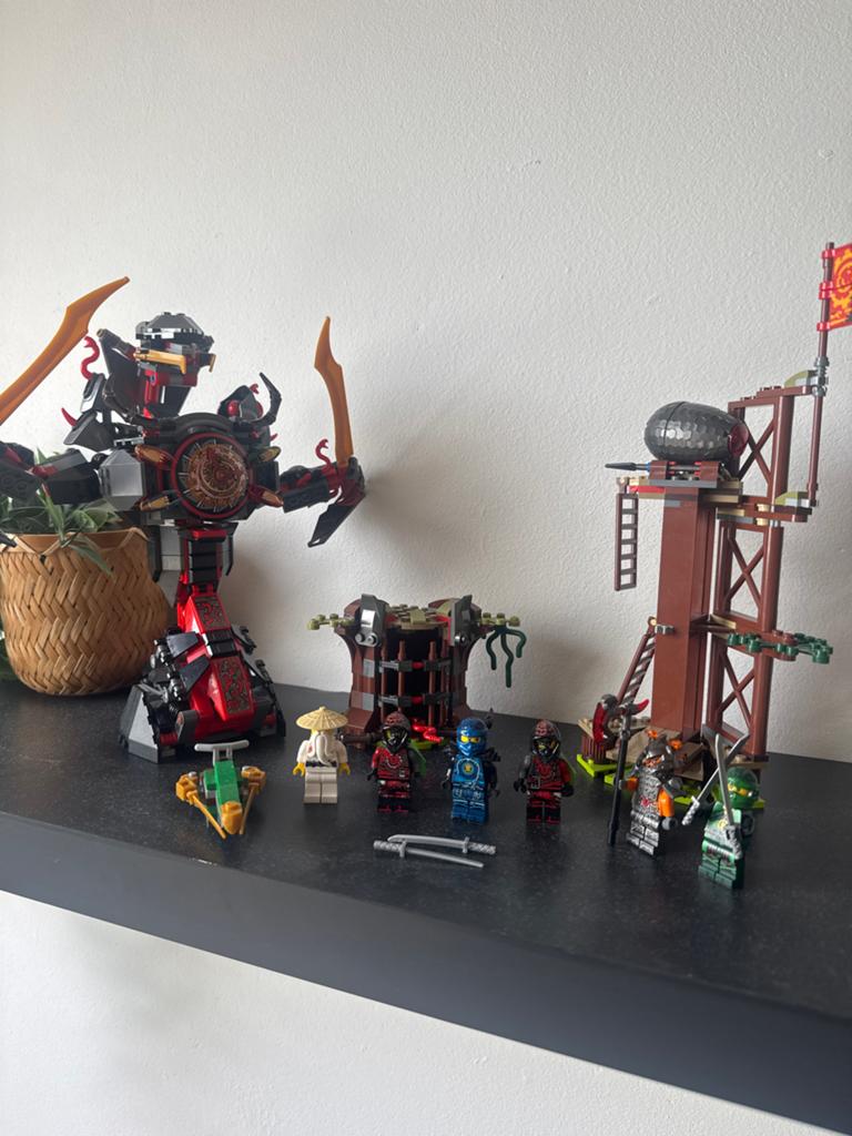 Lego Ninjago Dawn of Iron doom, Gebruikt, Lego, Ophalen of Verzenden, Compleet