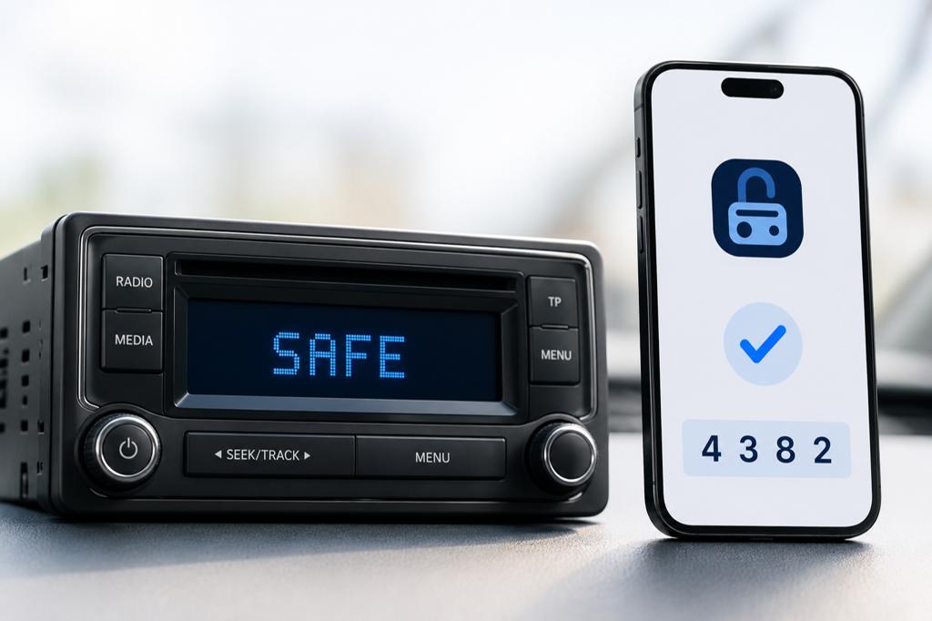 Code radio kwijt? Alle merken: VW, Renault, Opel, Fiat, etc., Ophalen, Nieuw