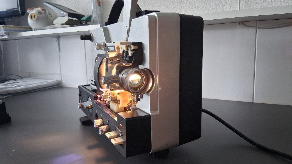 Pallas LSP-510 Super 8 Filmprojector - Vintage, Verzamelen, Ophalen of Verzenden, 1980 tot heden, Projector