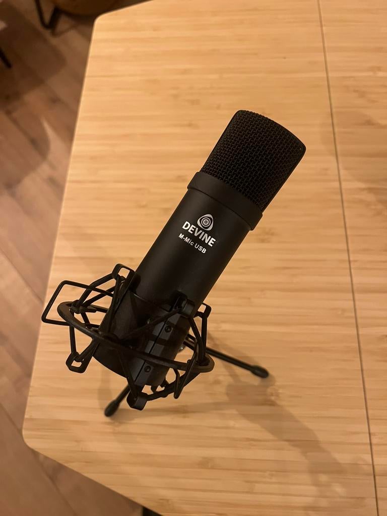Devine M-Mic USB, Ophalen, Zo goed als nieuw, Studiomicrofoon