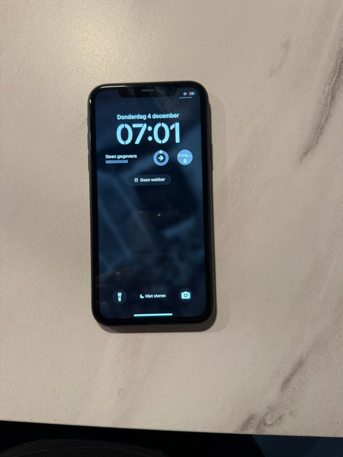 Apple iphone 11, Ophalen, Zwart, IPhone 11, Zo goed als nieuw