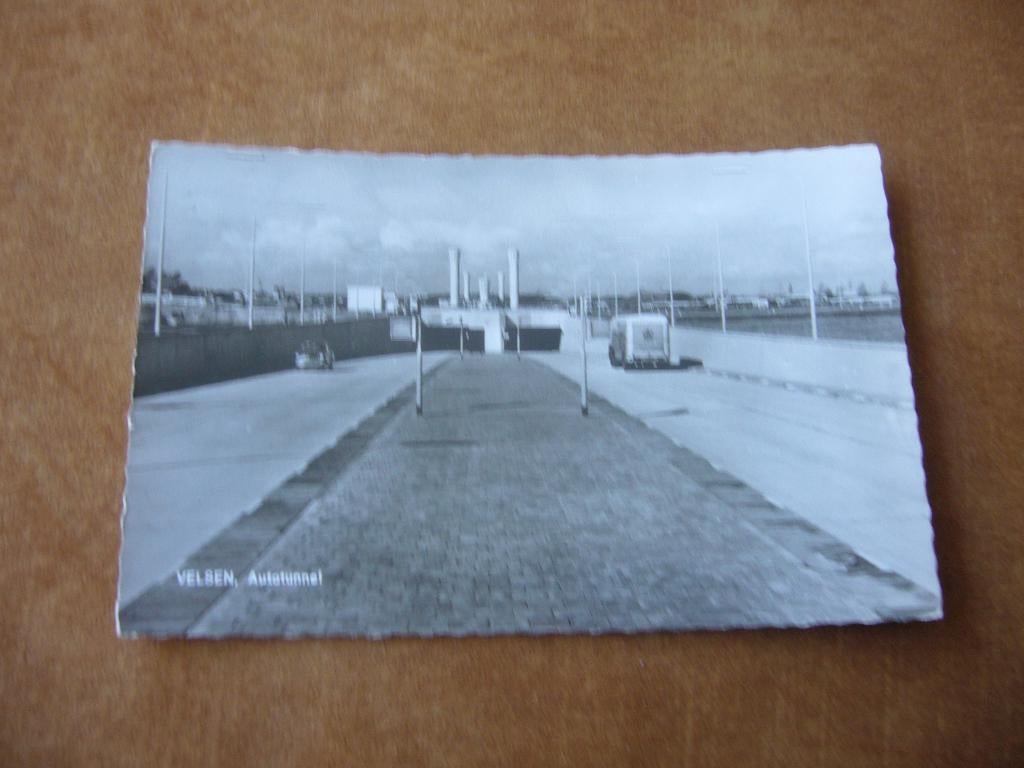 VELSEN  =  AUTOTUNNEL, Ophalen of Verzenden, 1940 tot 1960, Gelopen, Noord-Holland