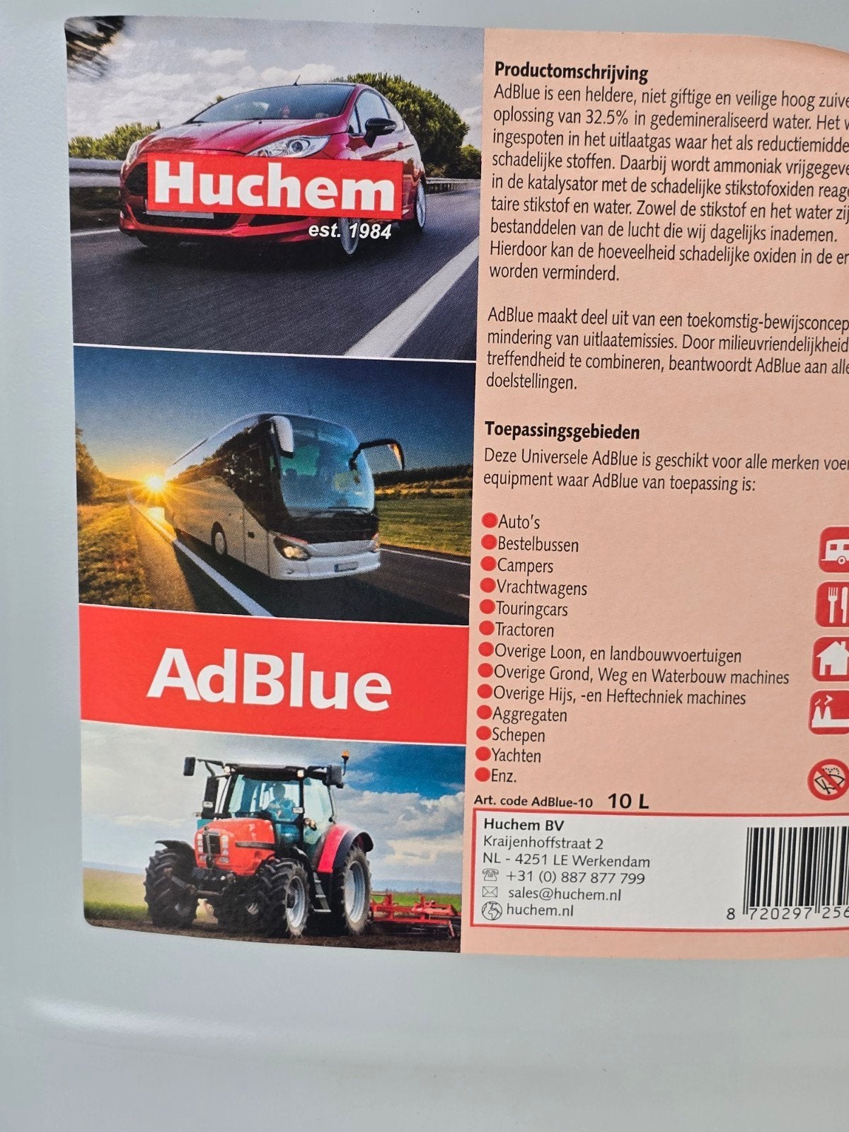AdBlue 2 maal 10L, Ophalen of Verzenden, Nieuw, Universele onderdelen