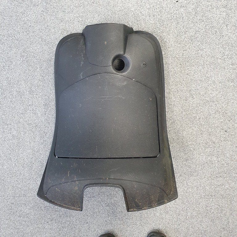 Beenschild Vespa LX grijs origineel deksel kappen 622898000p, Fietsen en Brommers, Ophalen of Verzenden, Gebruikt, Kap, Vespa