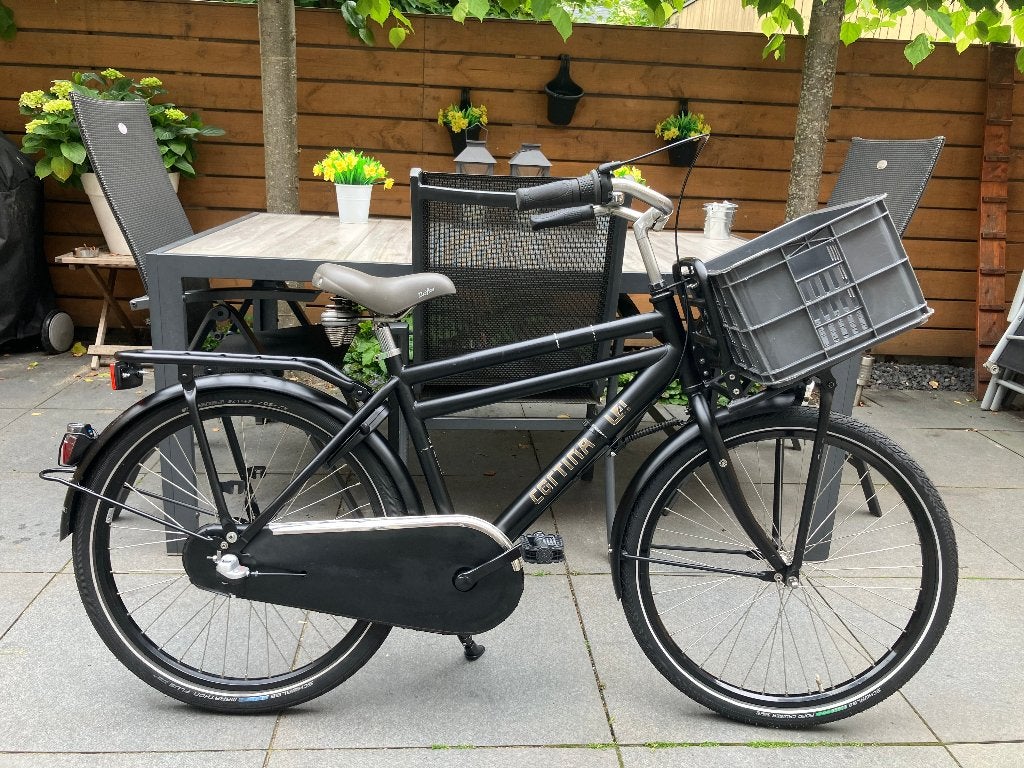 Stoere gerenoveerde Cortina U4 transportfiets 24 inch, Fietsen en Brommers, Fietsen | Jongens, Zo goed als nieuw, 24 inch, Versnellingen