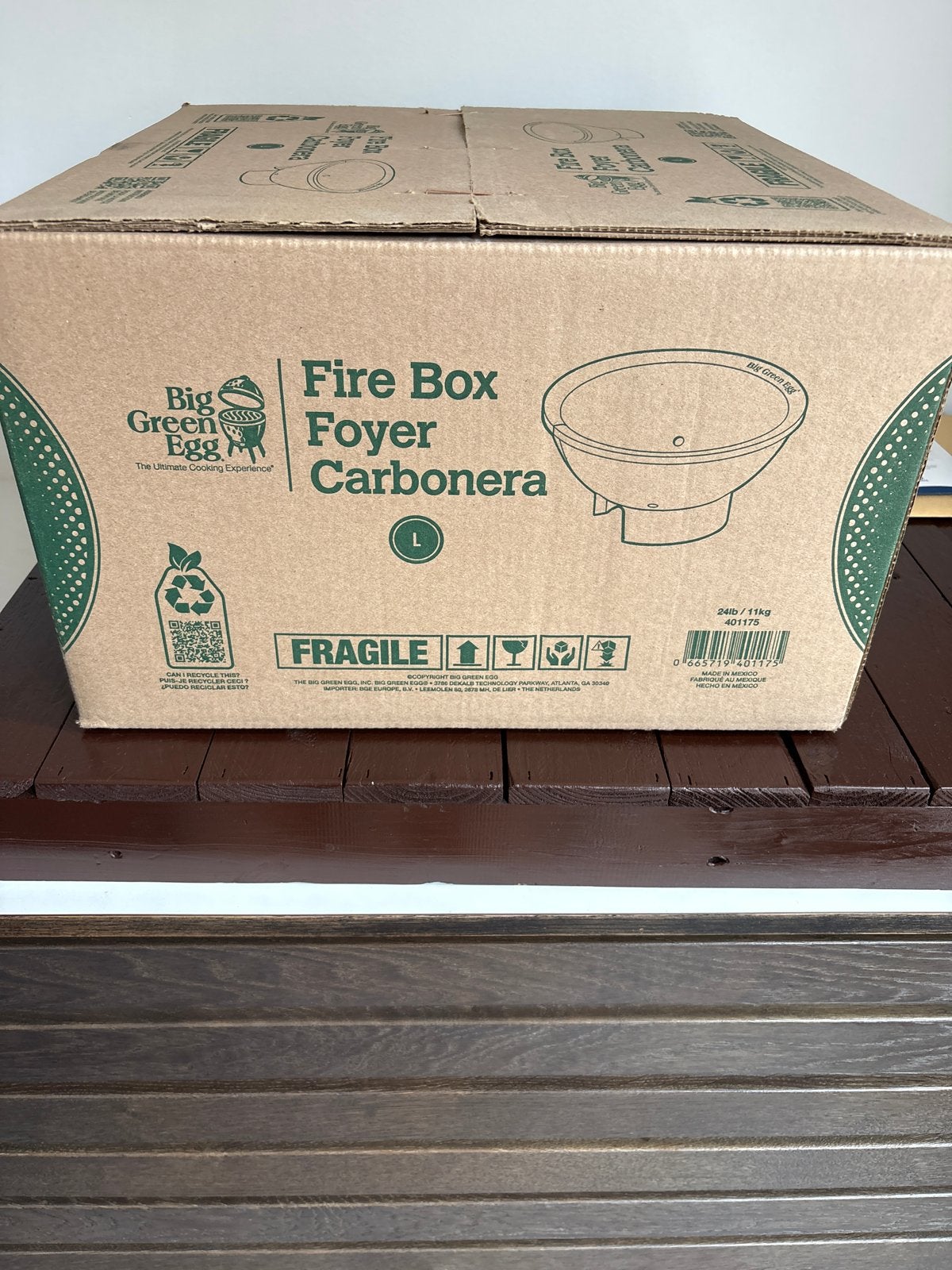 Big Green Egg Fire Box L - Nieuw in doos, Ophalen, Nieuw