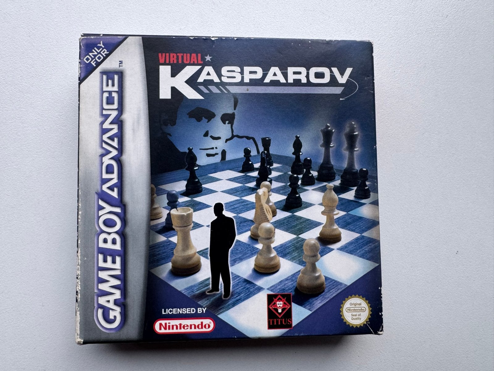 Virtual Kasparov - Game Boy Advance (GBA), 2 spelers, Ophalen of Verzenden, Zo goed als nieuw, Vanaf 3 jaar