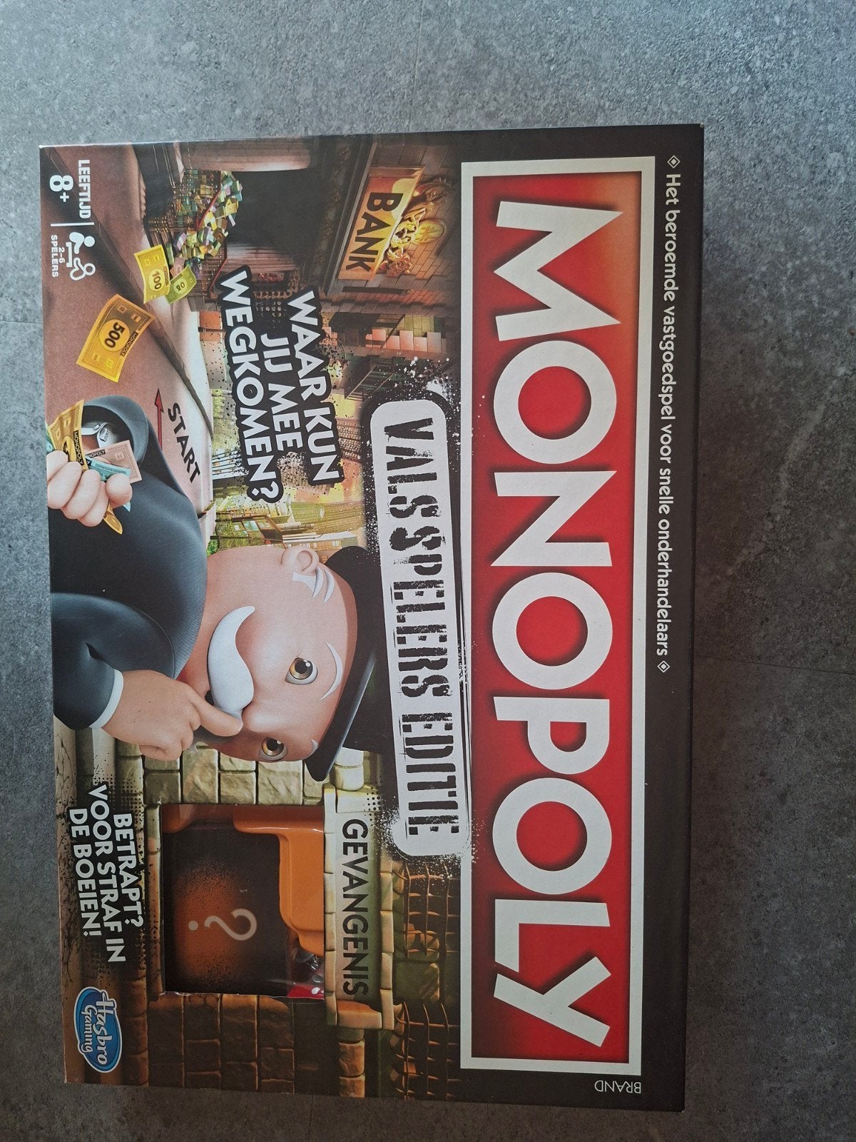 Monopoly Valsspelers Editie - Het beroemde vastgoedspel, Drie of vier spelers, Ophalen of Verzenden, Zo goed als nieuw, Hasbro Gaming