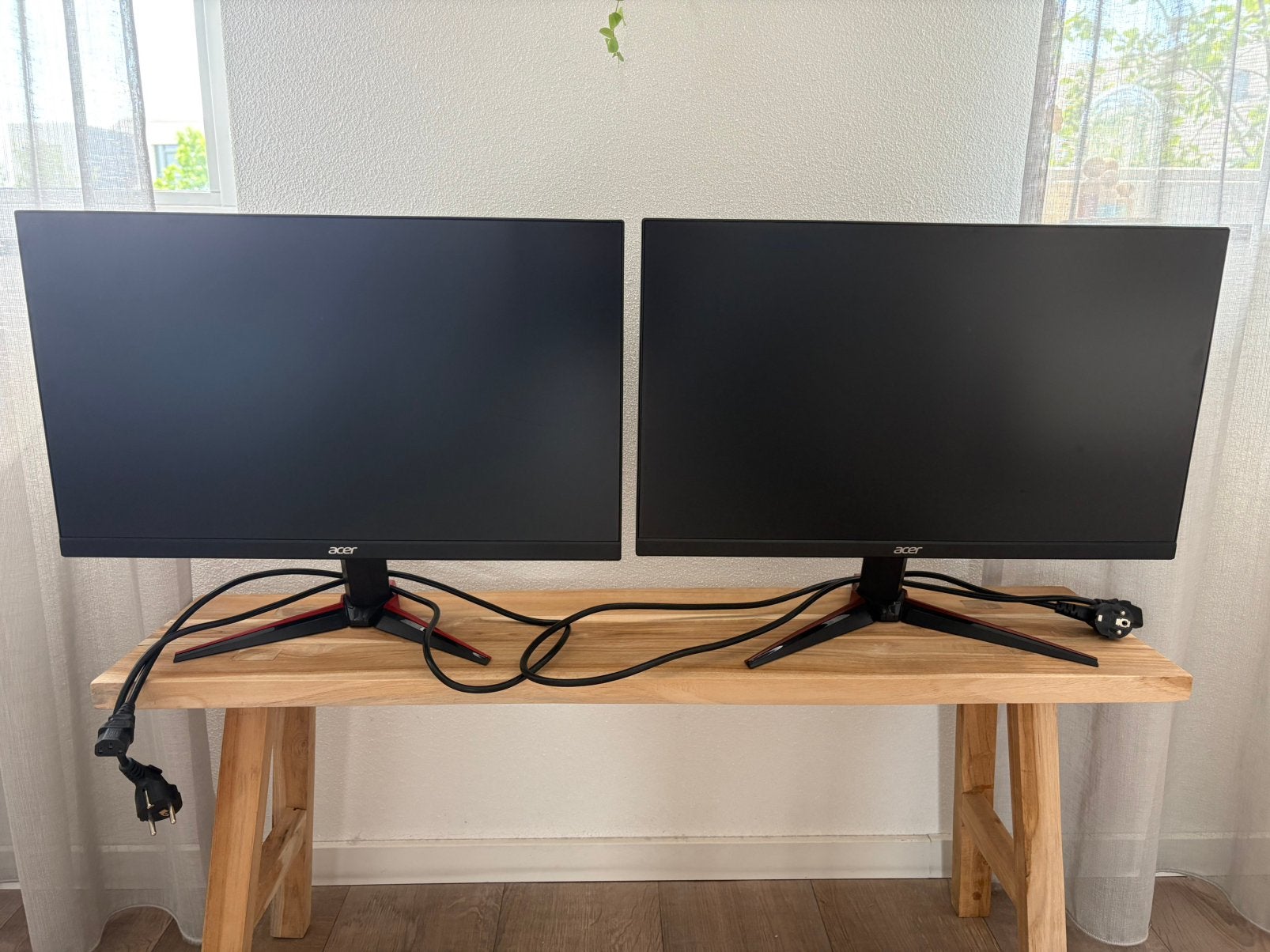 2x Acer VG240Y game monitor, Computers en Software, Monitoren, Ophalen, Full HD, Zo goed als nieuw, LED