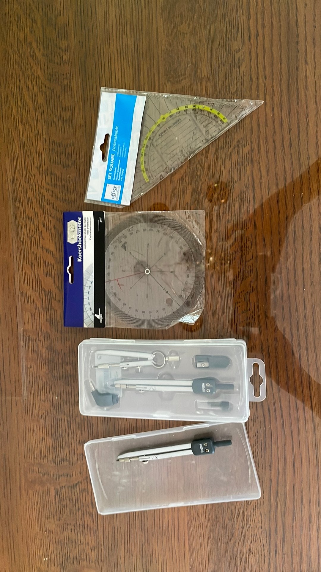 School passer, koershoek meter, geo driehoek, Ophalen of Verzenden