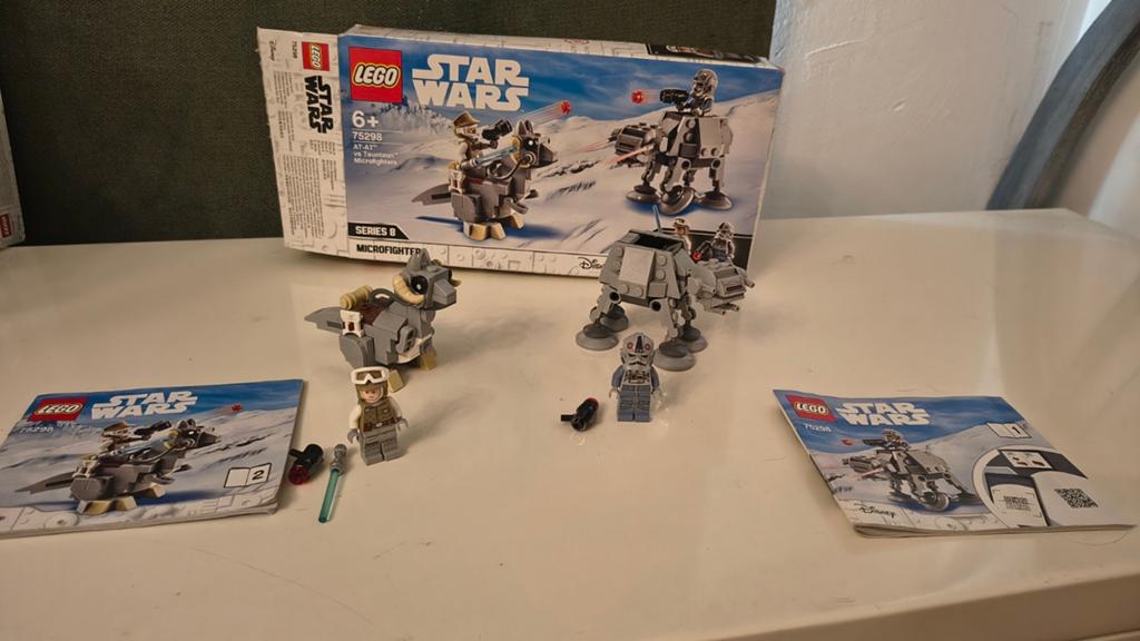 LEGO Star Wars 75298 AT-AT vs Tauntaun Microfighters, Star Wars, Lego, Ophalen of Verzenden, Zo goed als nieuw