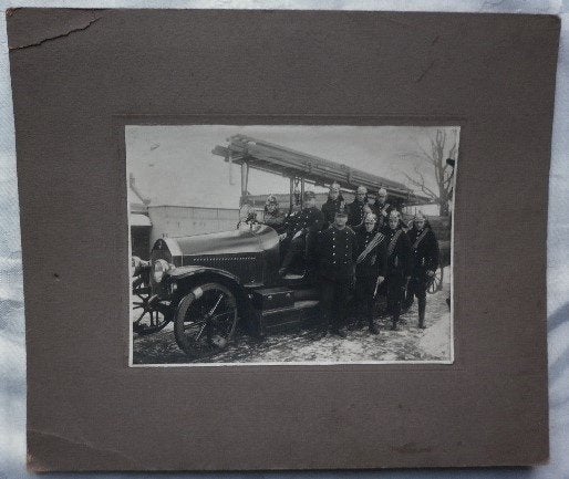 Brandweerwagen auto Geesink Wassenaar Den Haag foto, Verzenden, Zo goed als nieuw, Auto's