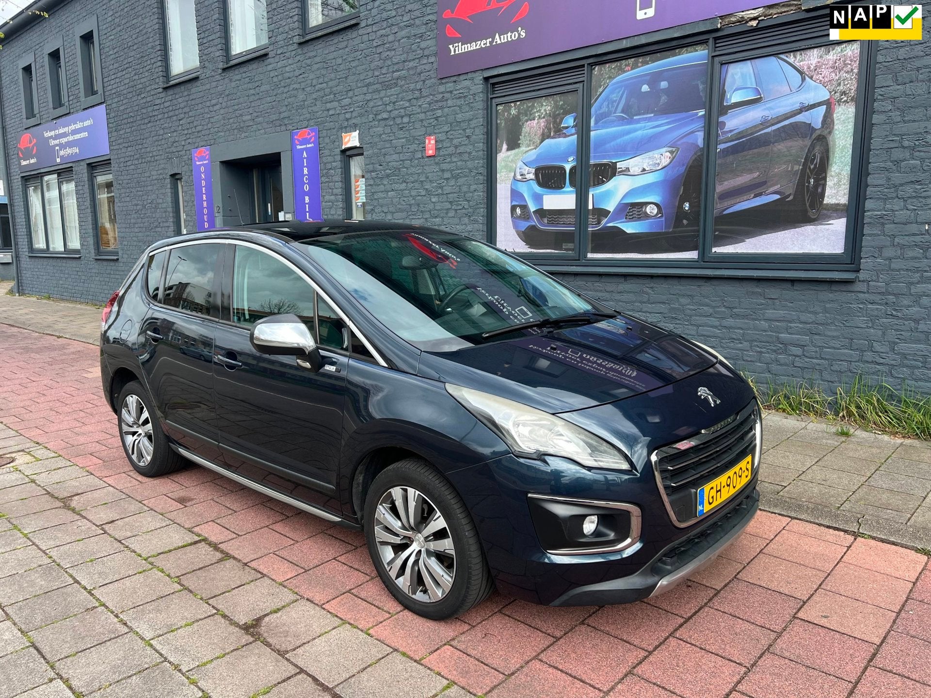 Peugeot 3008 1.2 PureTech Style panoramadak camera riem verv, Auto's, Peugeot, Voorwielaandrijving, Gebruikt, Euro 6, 1199 cc