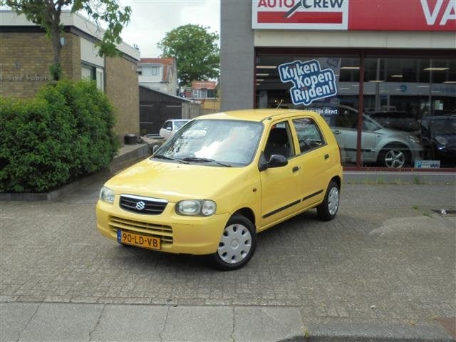 Suzuki Alto 1.1 GLS (bj 2002), Voorwielaandrijving, 750 kg, 4 stoelen, Bedrijf