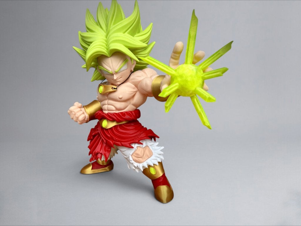 Broly Figurine – Dragon Ball Z – 35 cm – Fan Collectible, Ophalen of Verzenden, Nieuw, Fantasy