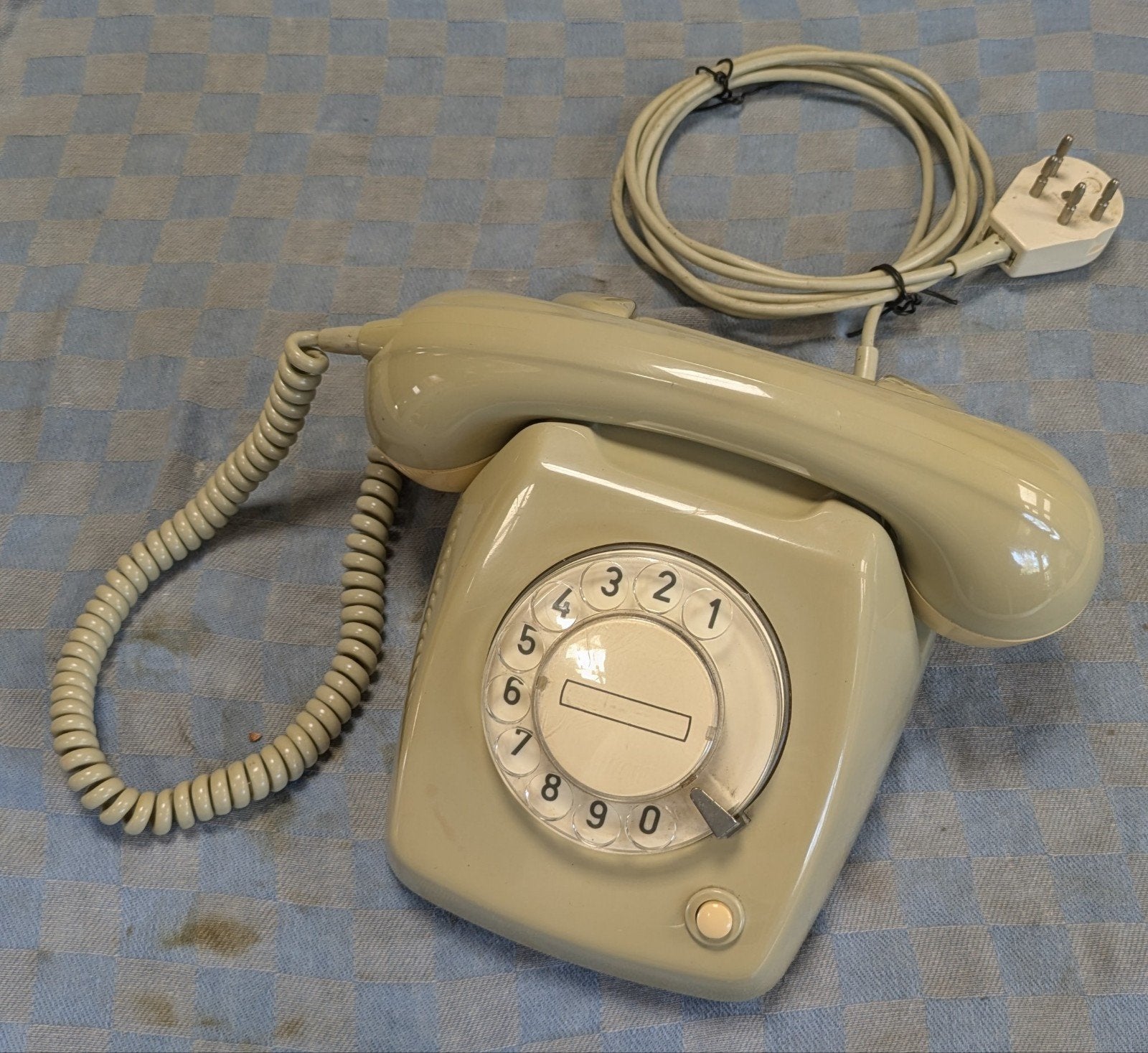 Vintage PTT Ericsson T65 Draaischijf Telefoon in nette staat, Telecommunicatie, Ophalen of Verzenden, Gebruikt, 1 handset