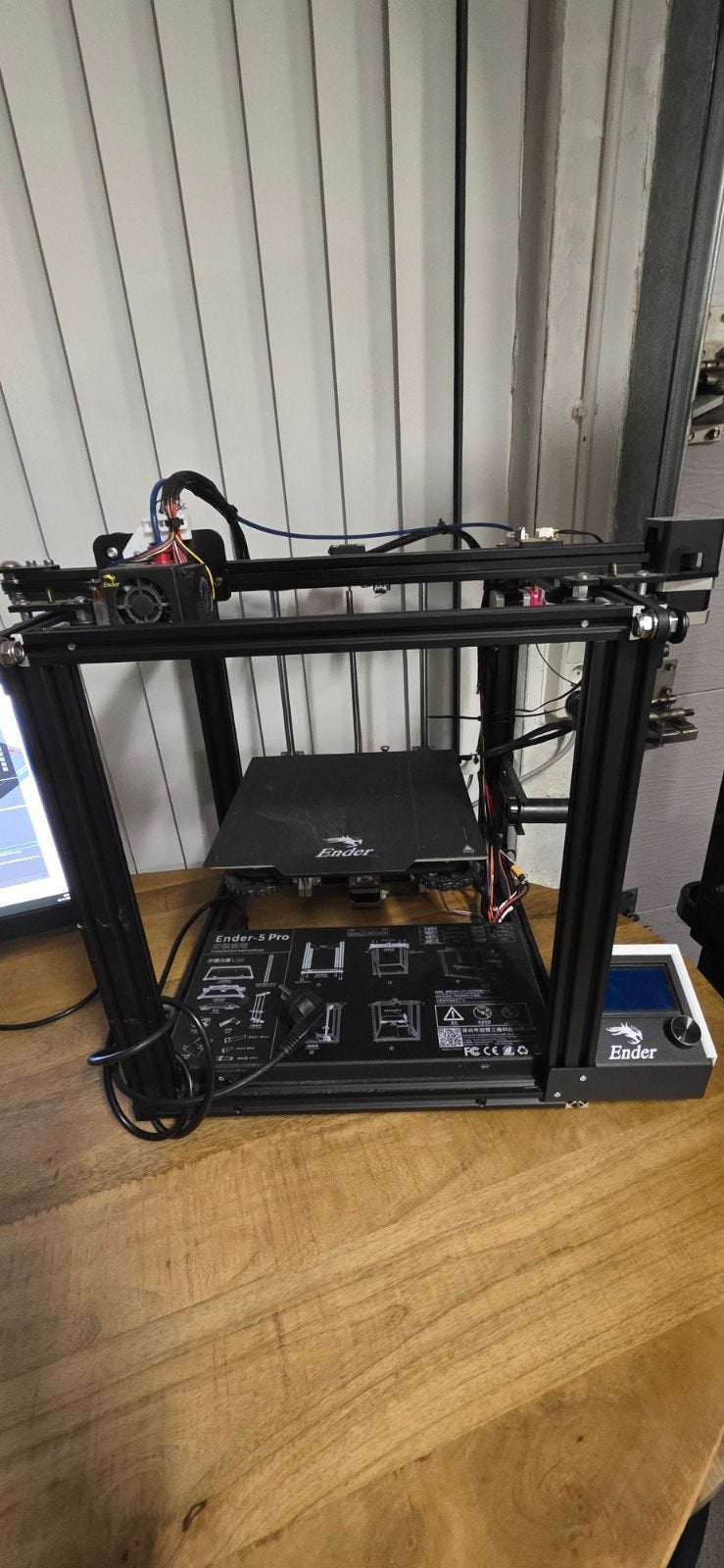 Creality Ender 5 Pro 3D-printer met extra accessoires, Computers en Software, Ophalen, Gebruikt, Filament, Creality