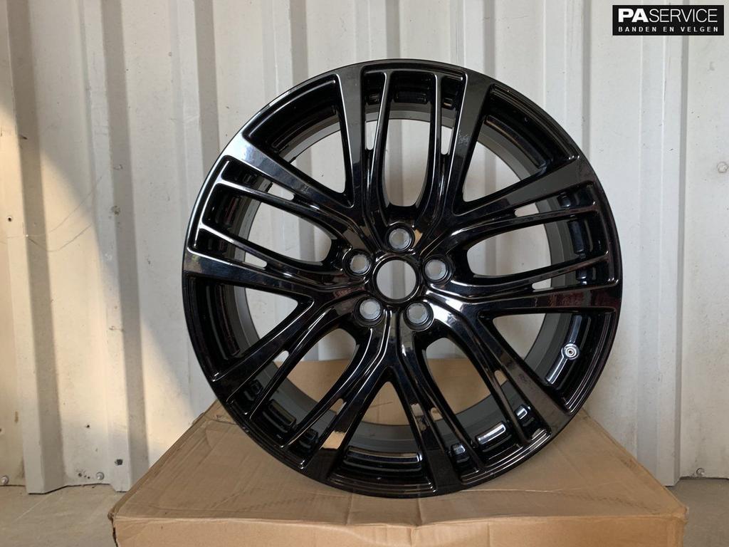 4x Originele 20 inch Gloss Black Jaguar I Pace XE Velgen, Auto-onderdelen, Banden en Velgen, Gebruikt, Velg(en), -, -