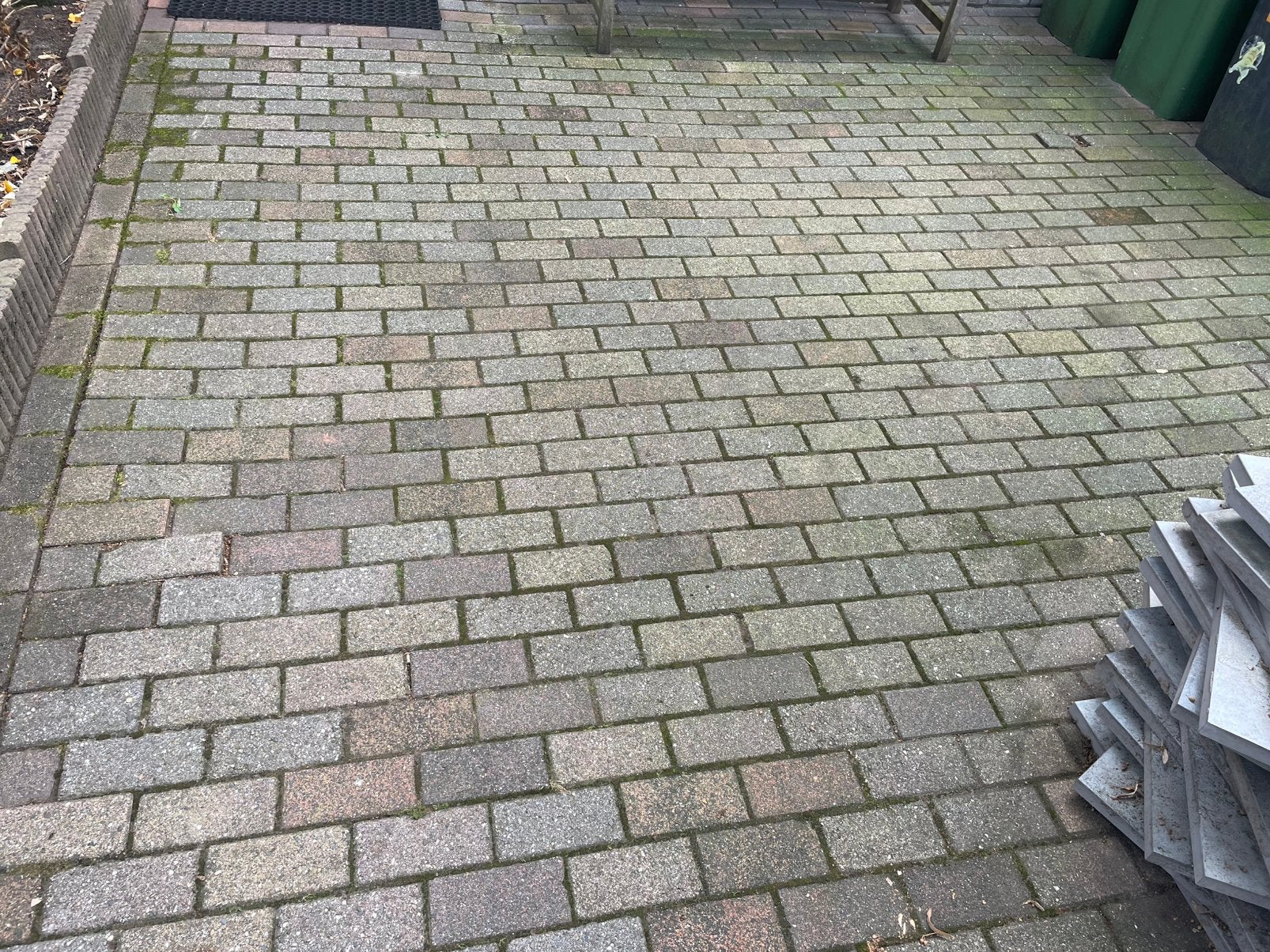 Gratis af te halen: terras tegels, Tuin en Terras, Tegels en Klinkers, Ophalen, Gebruikt, Beton, Terrastegels