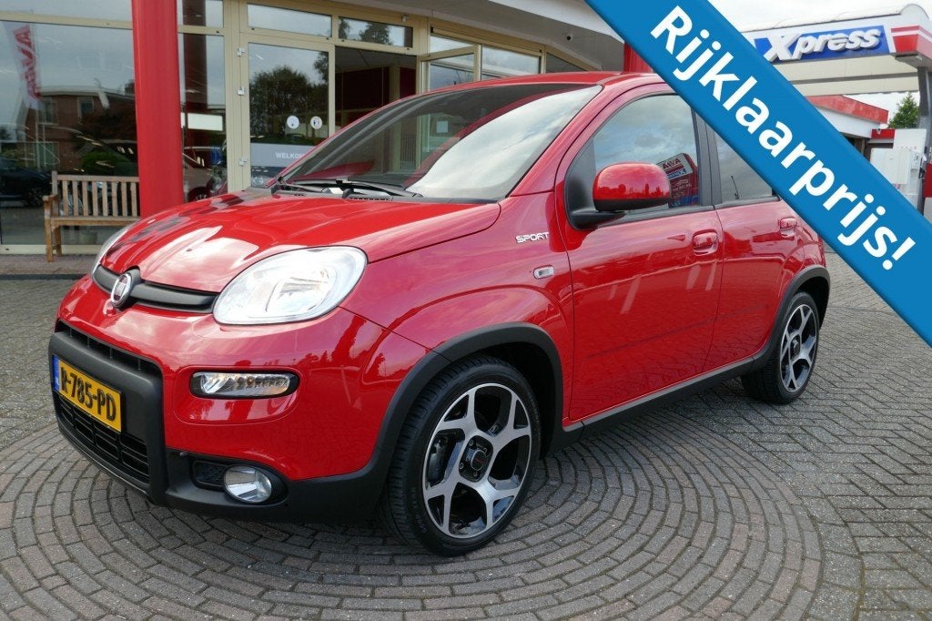Fiat PANDA 1.0 HYBRID SPORT  WINTERPAKKET/APPLE CARPLAY/CRUI, Huisgarantie, Panda, Met garantie (alle), 4 stoelen