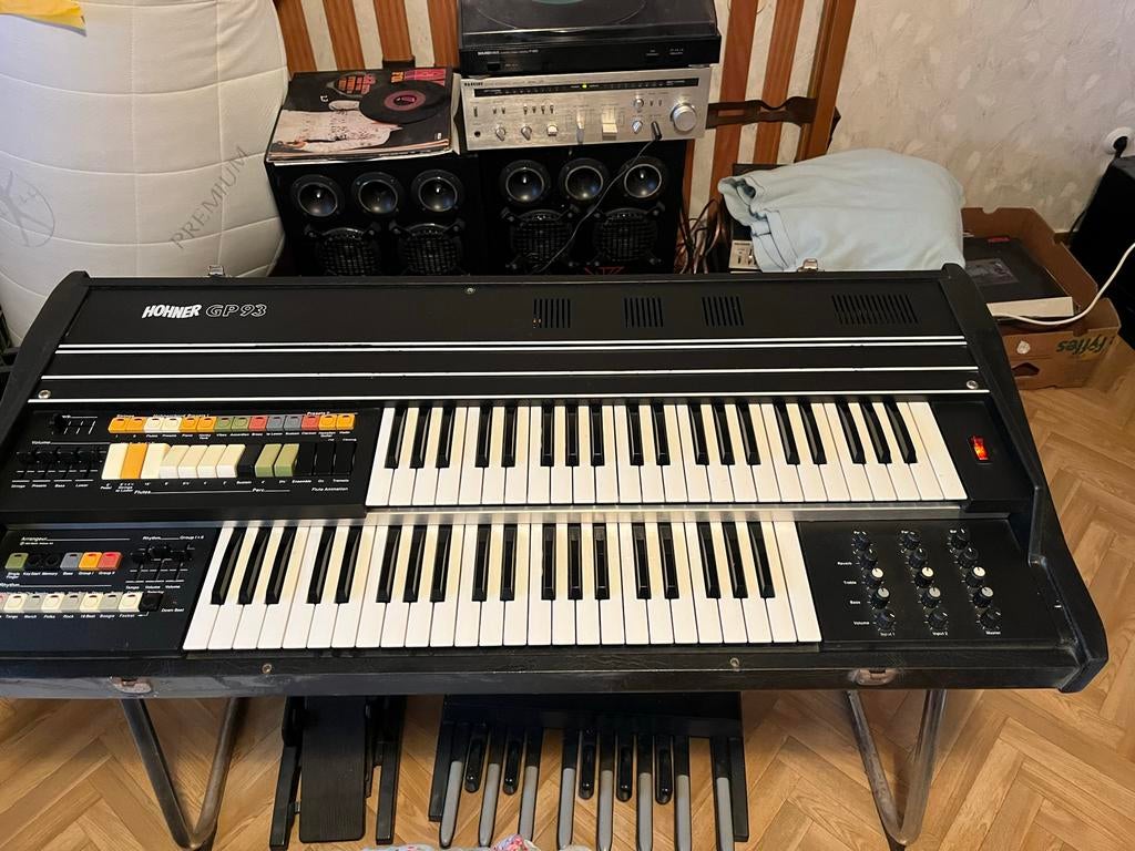 Hohner GP 93 Orgel - Zeer goede staat, als nieuw, Ophalen, Zo goed als nieuw, 2 klavieren, Orgel