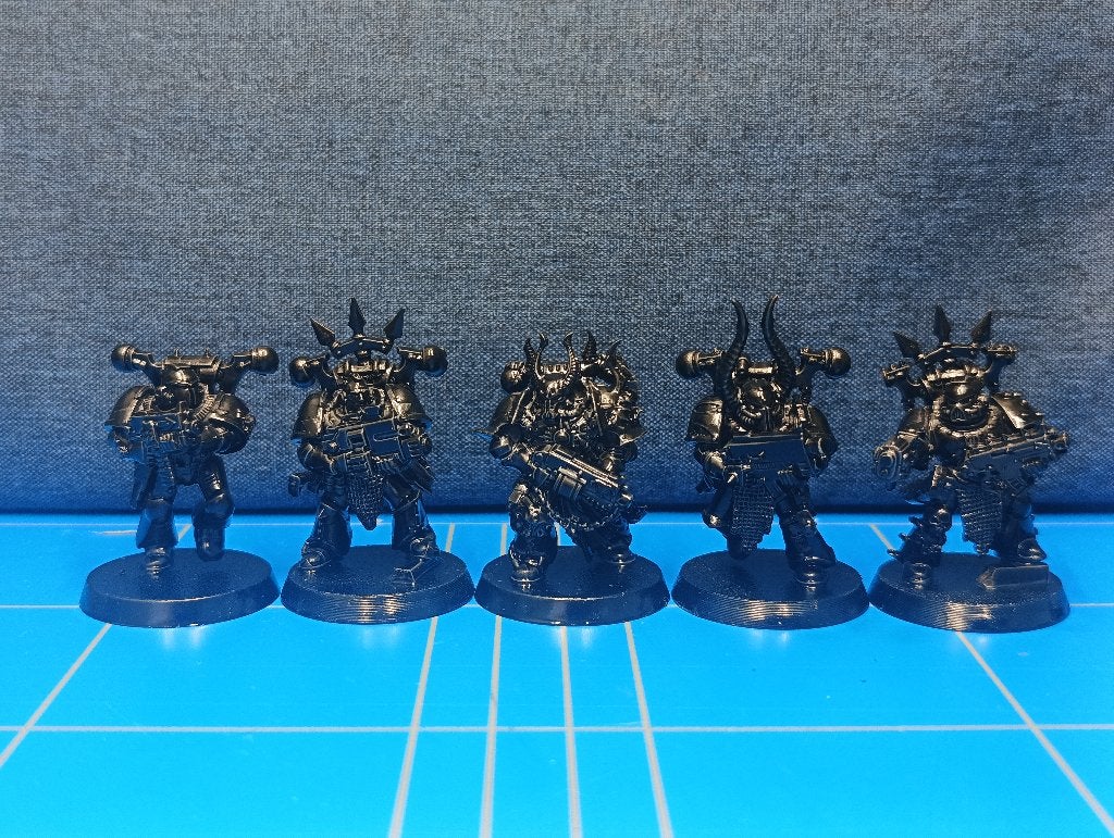 Warhammer 40k Chaos Chosen Set 2 Dark Vengeance, Gebruikt, Warhammer, Ophalen of Verzenden, .