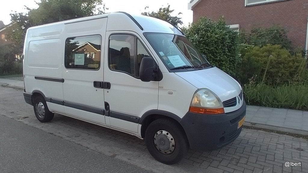 Offgrid buscamer Renault Master, Overige merken, Chemisch toilet, Buscamper of Camperbus, Tot en met 2