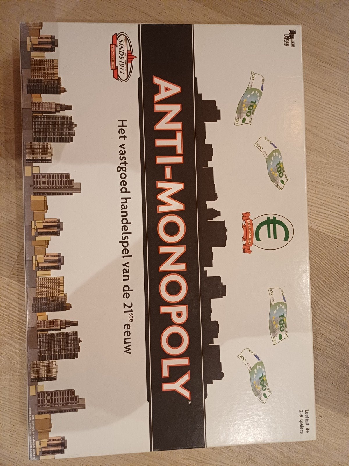 Anti-Monopoly bordspel - Zo goed als nieuw, compleet, Hobby en Vrije tijd, Gezelschapsspellen | Bordspellen, Ophalen of Verzenden