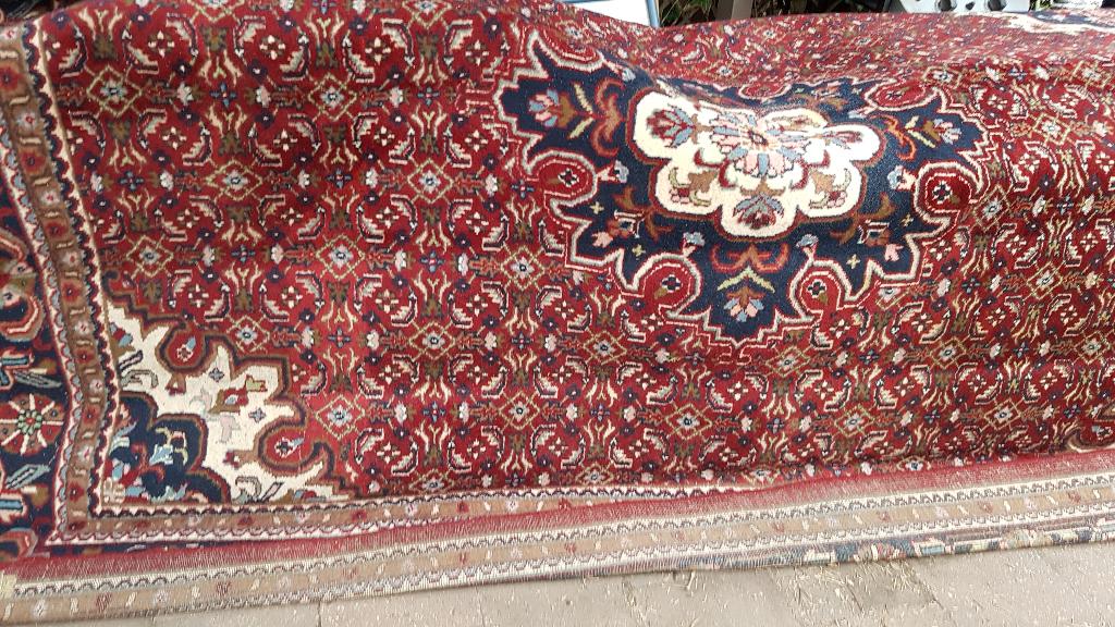 tapijt badjir 351 bij 258 cm., Ophalen, Gebruikt, Overige kleuren, 200 cm of meer