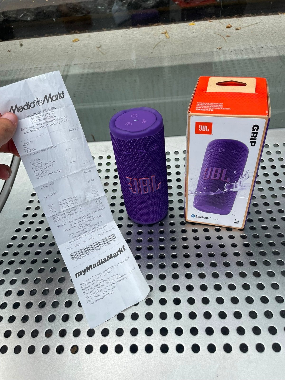 JBL Grip, JBL, Overige typen, Ophalen of Verzenden, Zo goed als nieuw