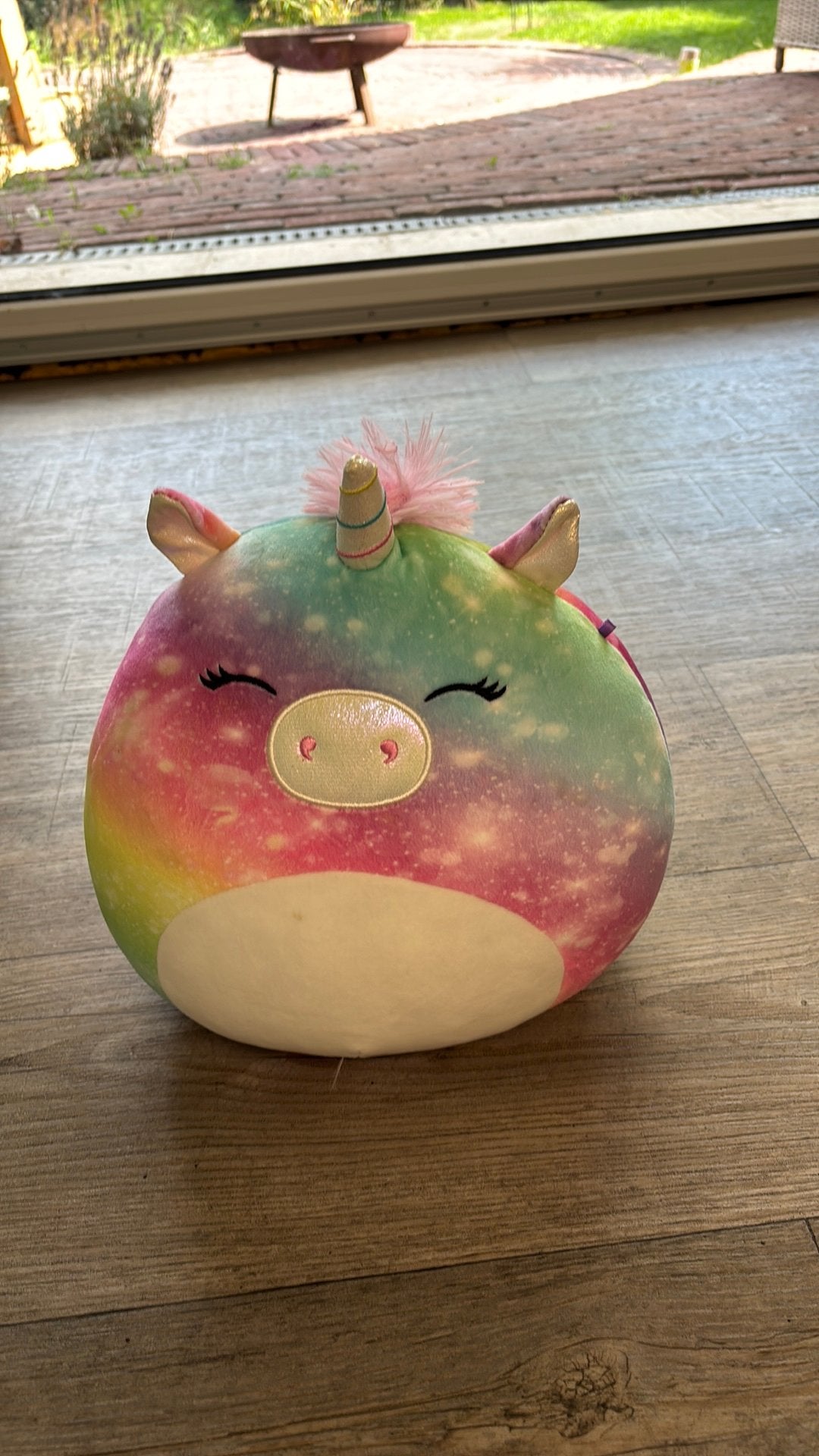 Unicorn knuffel, Ophalen of Verzenden, Zo goed als nieuw, Overige materialen, Dier