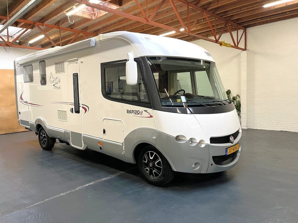 Fiat Ducato 2.3 Rapido 9092 DF / Queensbed / 93.000 km, Integraal, Ringverwarming, Bedrijf, Rapido