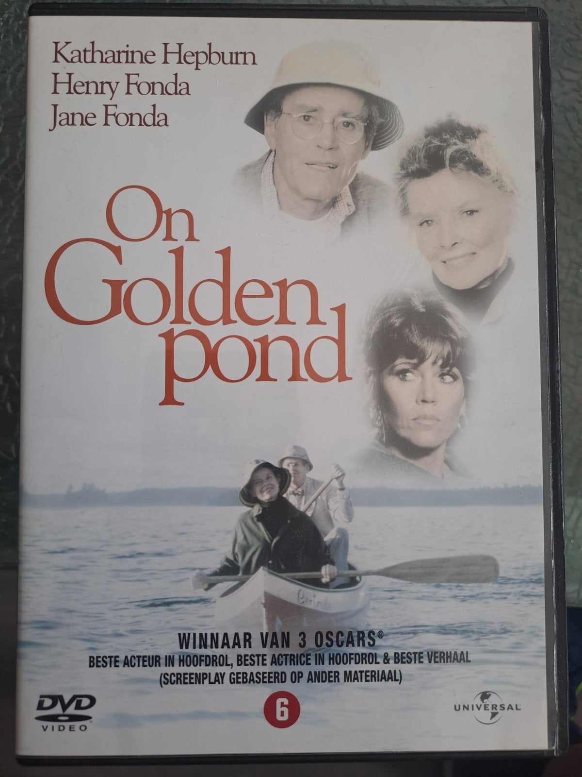 on golden pond (dvd), Alle leeftijden, Ophalen of Verzenden, Zo goed als nieuw