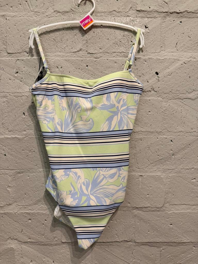 Andres Sarda badpak 38/ 75B NIEUW!! Nu €17,50, Kleding | Dames, Badmode en Zwemkleding, Ophalen of Verzenden, Nieuw, Groen, Badpak