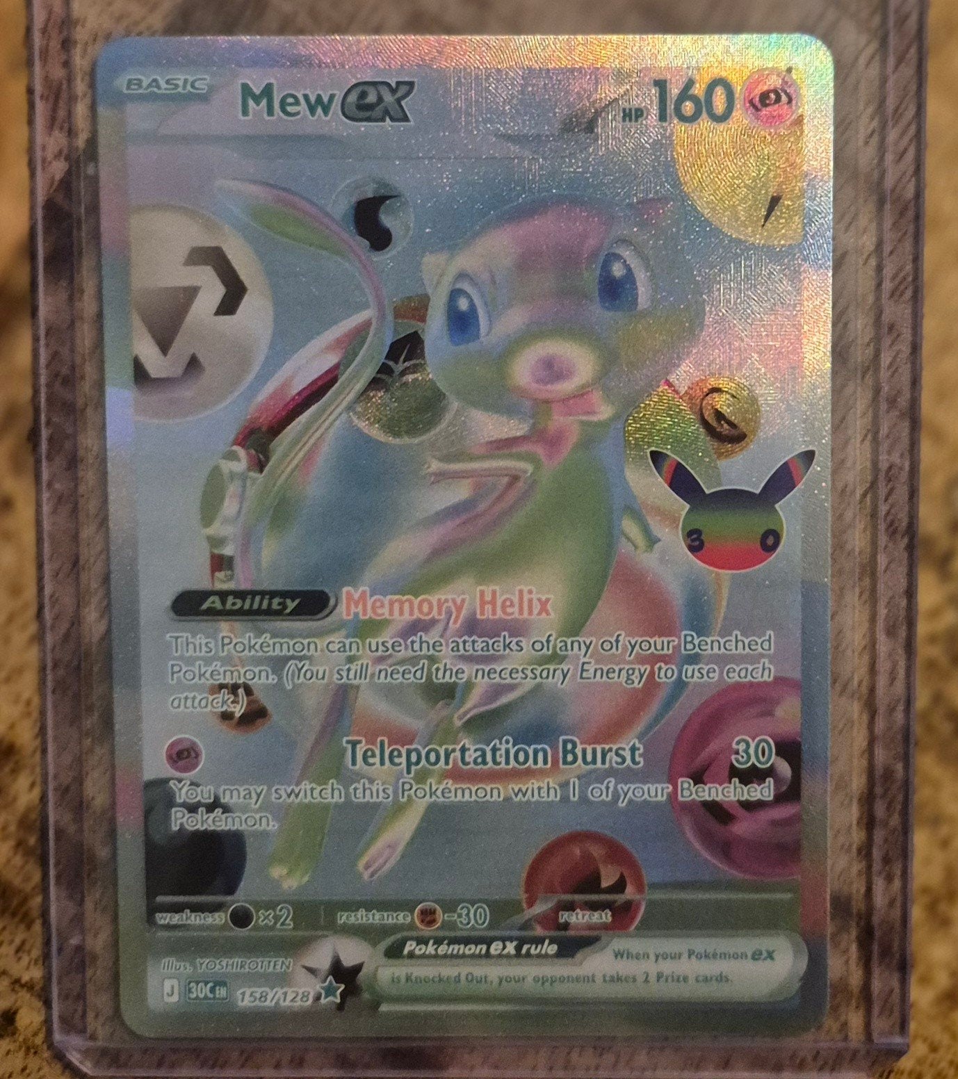 Pokemon  Mew EX, Ophalen of Verzenden, Nieuw, Losse kaart