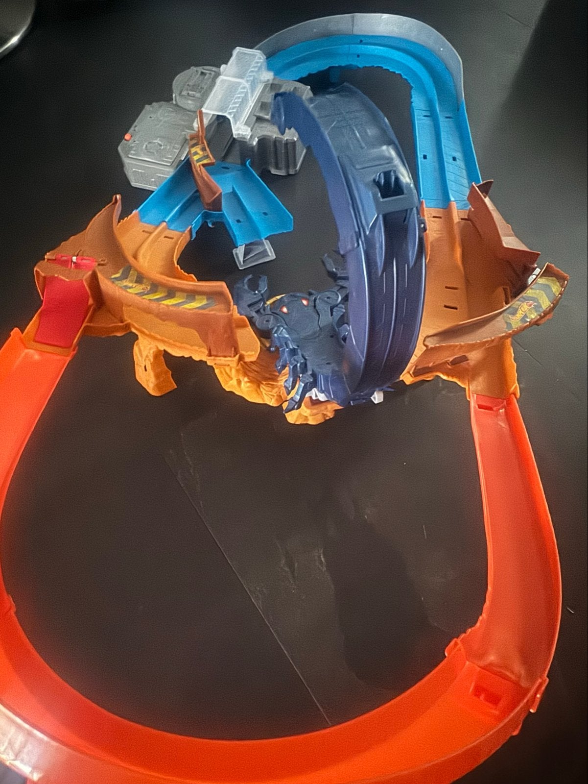 Hot Wheels Monster Trucks Schorpioen Steek Racebaan, Ophalen of Verzenden, Hot Wheels, Racebaan, Gebruikt
