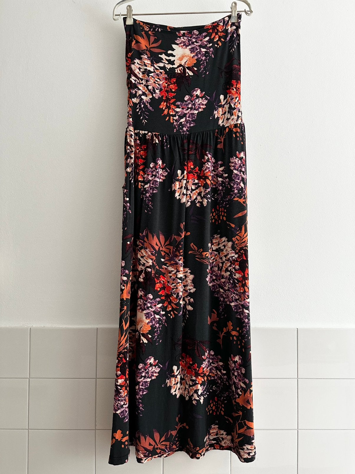 Jurk/zomer/strapless jurk met motief Lascana maat 42, Kleding | Dames, Jurken, Meerkleurig, Maat 42/44 (L), Ophalen of Verzenden