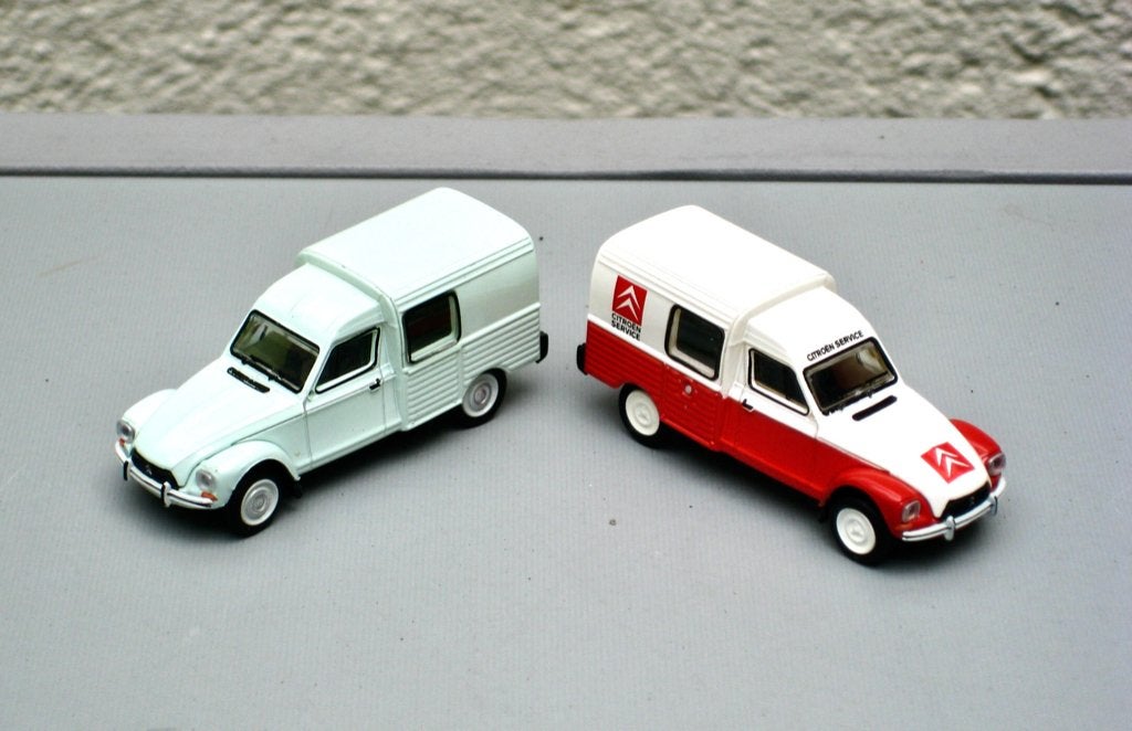 Citroen Acadiane aqua (mint) of Service Citroen Brekina 1:87, Hobby en Vrije tijd, Modelauto's | 1:87, Ophalen of Verzenden, Nieuw