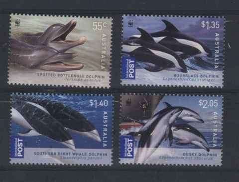 AUSTRALIE 2009, mi 3205/08 "WWF Dolphins" postfris, Ophalen of Verzenden, Postfris