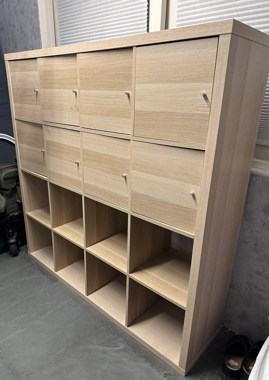 Ikea kallax vakkenkast, Ophalen, Gebruikt, 100 tot 150 cm, 100 tot 150 cm