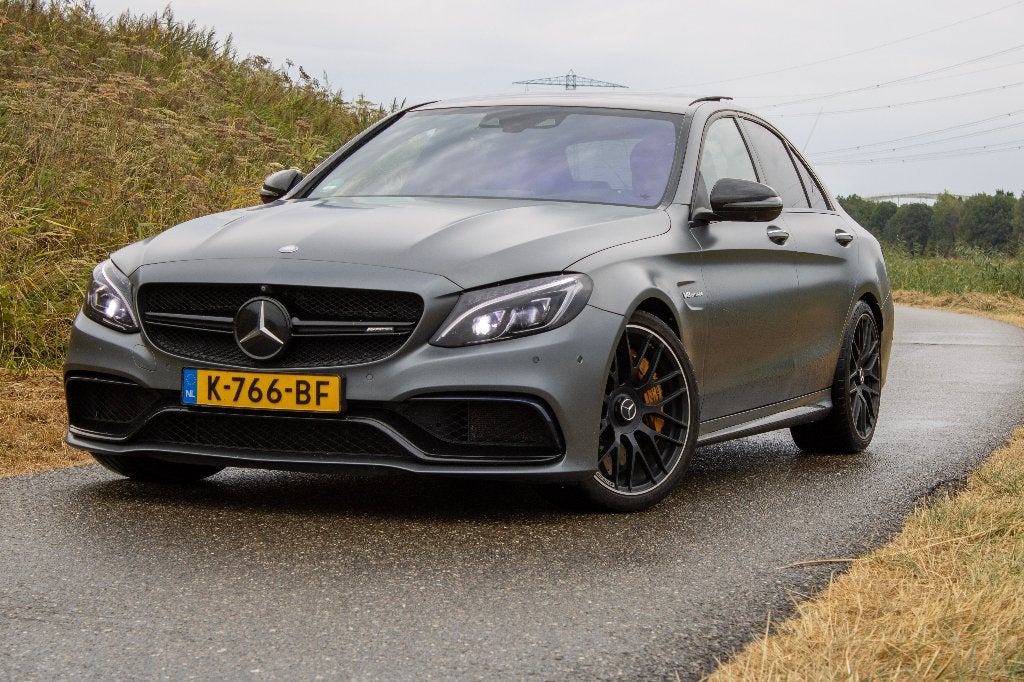 Mercedes-Benz C-Klasse C63s AMG 510pk AMG Speedshift 2016, Auto's, Automaat, Dealer onderhouden, Achterwielaandrijving, 8 cilinders
