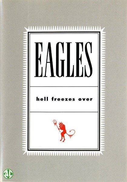 MUZIEK DVD - Eagles, Hell freezes over, Cd's en Dvd's, Alle leeftijden, Ophalen of Verzenden, Zo goed als nieuw, Concert